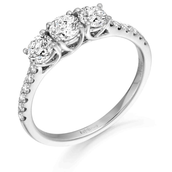 Diamond Engagement Ring-DPL539W