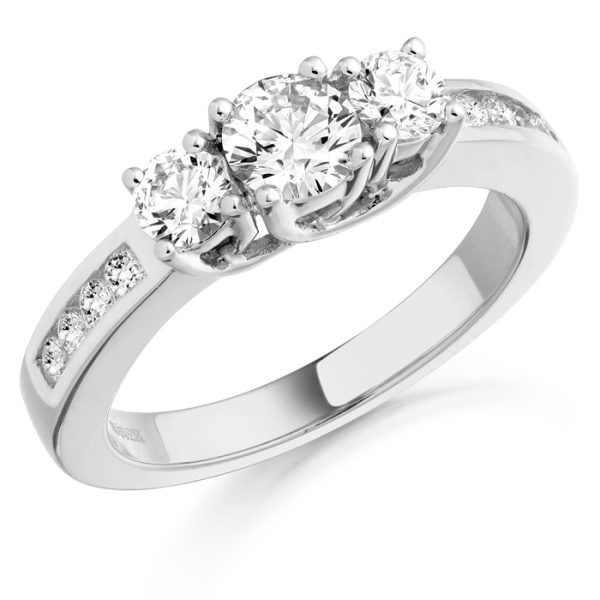 Diamond Engagement Ring-DPL306W