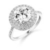 9ct Gold Circlet CZ Ring-R22W