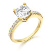 9ct Gold Novo CZ Ring-R132