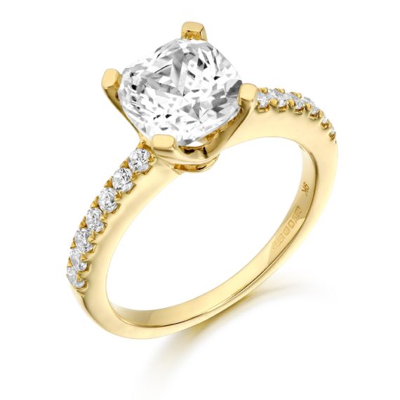 9ct Gold Novo CZ Ring-R132