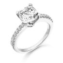 9ct Gold Novo CZ Ring-R132W