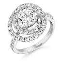 9ct Gold Cocktail CZ Ring-R299W