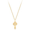 9ct Gold Celtic Cross - C07