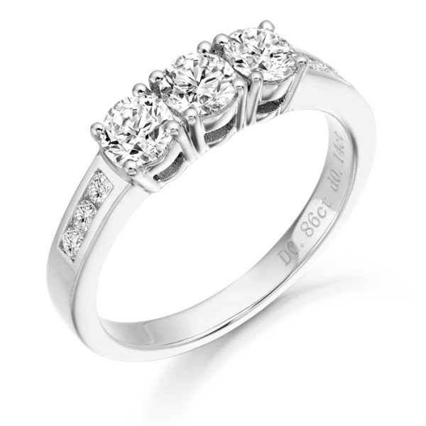 Diamond Engagement Ring-DPL465W