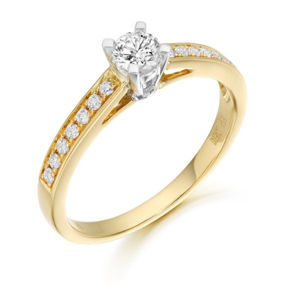 Diamond Engagement Ring-DPL575