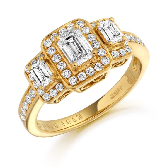Diamond Engagement Ring-DPL518