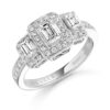 Diamond Engagement Ring-DPL518W