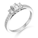 Diamond Engagement Ring-DPL543W
