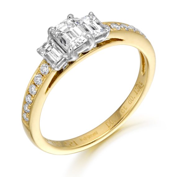 Diamond Engagement Ring-DPL543