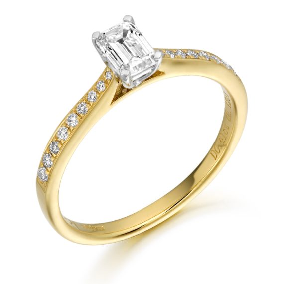 Diamond Engagement Ring-DPL544
