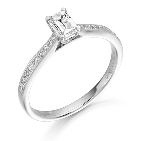 Diamond Engagement Ring-DPL544W