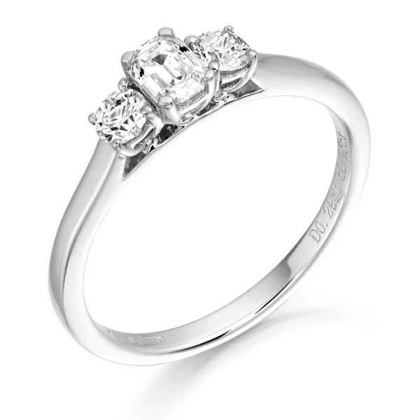 Diamond Engagement Ring-DPL545W