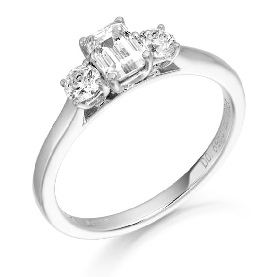 Diamond Engagement Ring-DPL546W