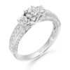 Diamond Engagement Ring-DPL476W