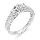 Diamond Engagement Ring-DPL476W
