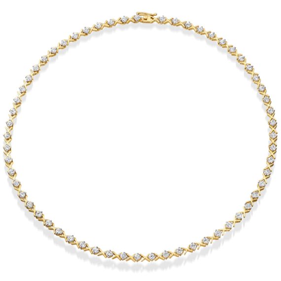 Gold Necklace-N19