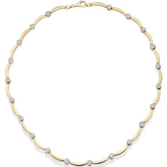 Gold Necklace-N145