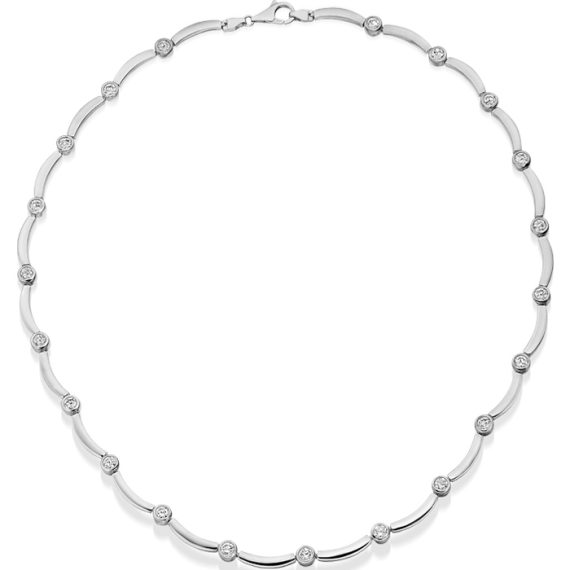 Gold Necklace-N145W