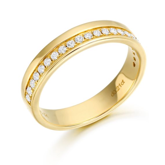 Diamond Wedding Band-DPL566