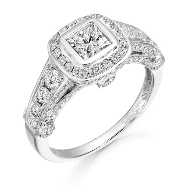 Legacy Diamond Engagement Ring-DPL446W