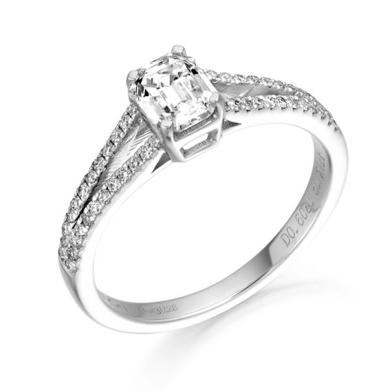 Diamond Engagement Ring-DPL540W