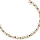 9ct Gold CZ Bracelet - B26S