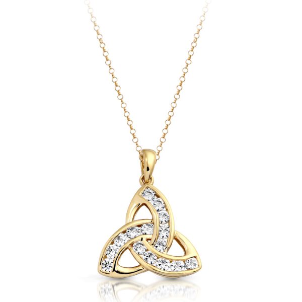 9ct Gold Celtic Pendant-P012