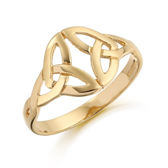9ct Gold Celtic Ring-3239