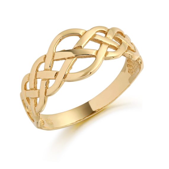 9ct Gold Celtic Ring-3240