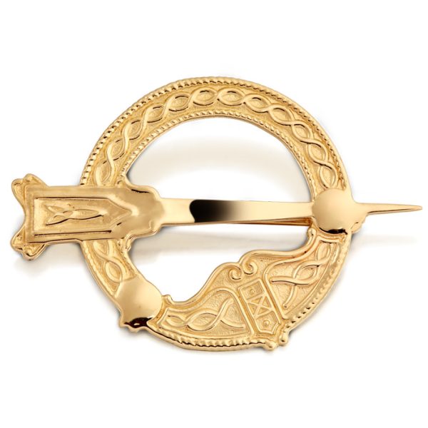 9ct Gold Tara Celtic Brooch - BR16