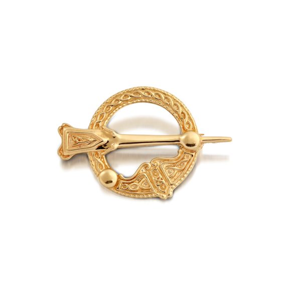 9ct Gold Tara Celtic Brooch - BR32