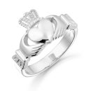 9ct Gold Claddagh Ring-135AW