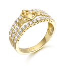 9ct Gold Claddagh Ring - CL31