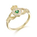 9ct Gold Claddagh Ring - CL38