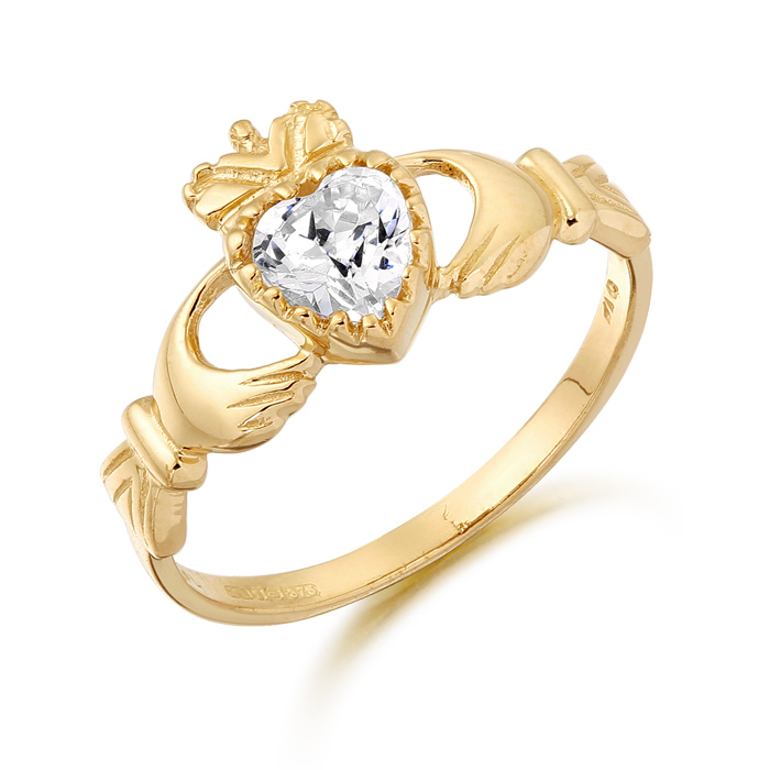 9ct deals claddagh ring