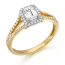 Diamond Engagement Ring-DPL551