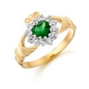 9ct Gold Claddagh Ring - D36G