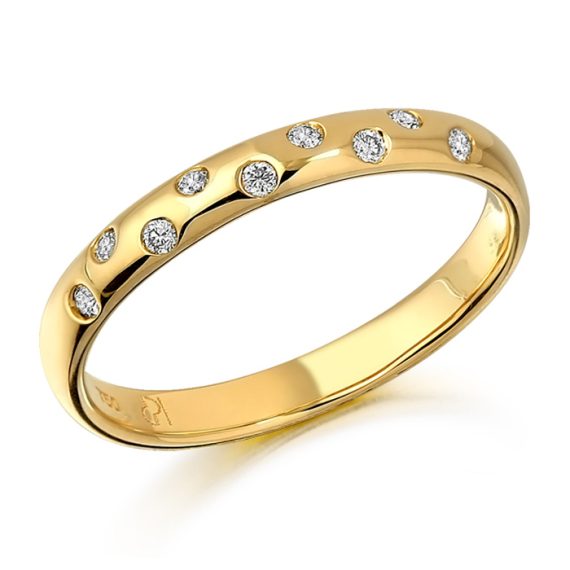 Diamond Wedding Band-DPL281