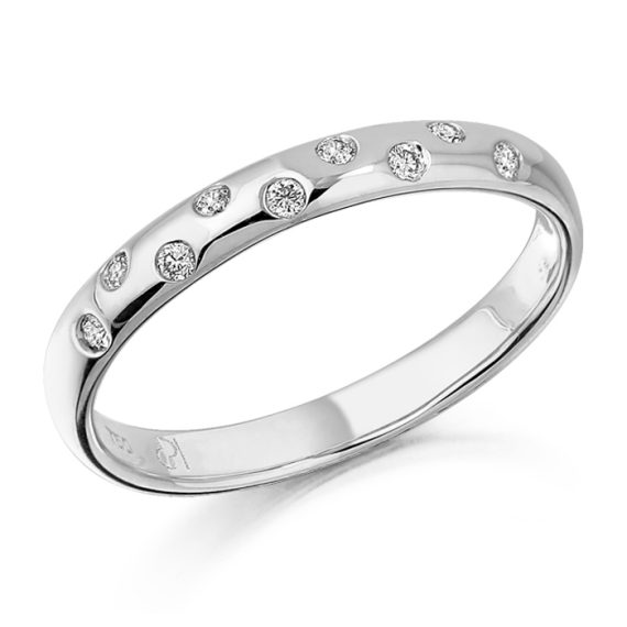 Diamond Wedding Band-DPL281W