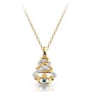 9ct Gold Claddagh Pendant-P32G