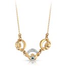 9ct Gold Claddagh Necklace-P03G