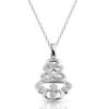 9ct Gold Claddagh Pendant-P33WCZ