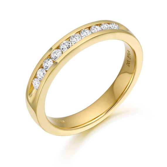 Diamond Wedding Band-DPL536