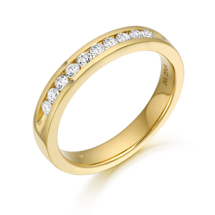 Diamond Wedding Band-DPL536
