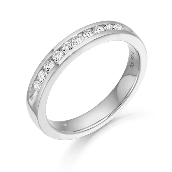 Diamond Wedding Band-DPL536W