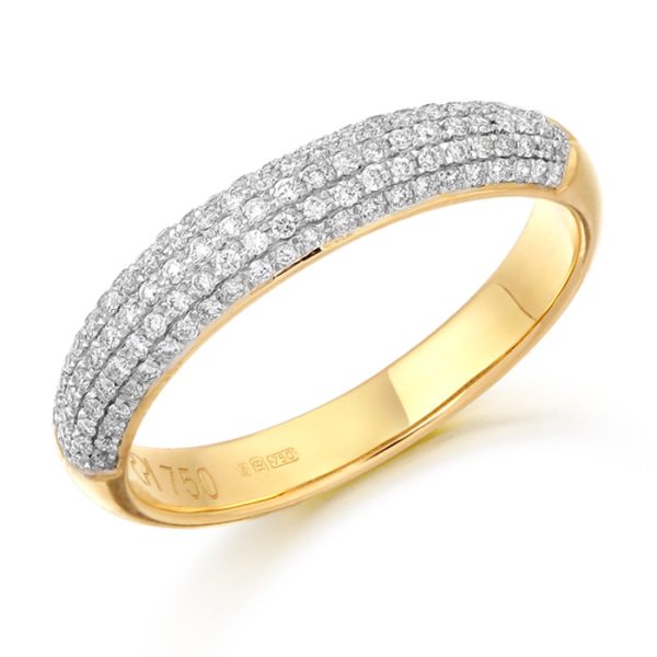 Diamond Wedding Band-DPL282