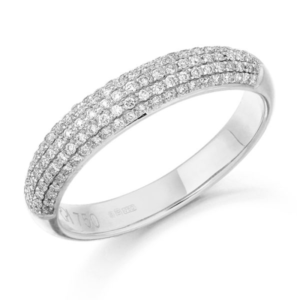 Diamond Wedding Band-DPL282W