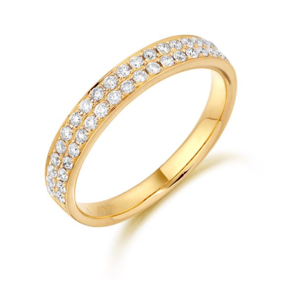 Diamond Wedding Band-DPL352