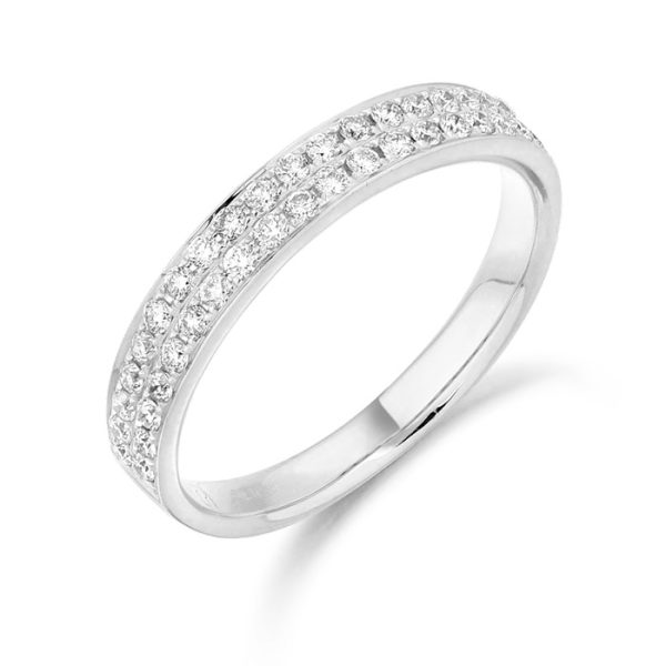 Diamond Wedding Band-DPL352W